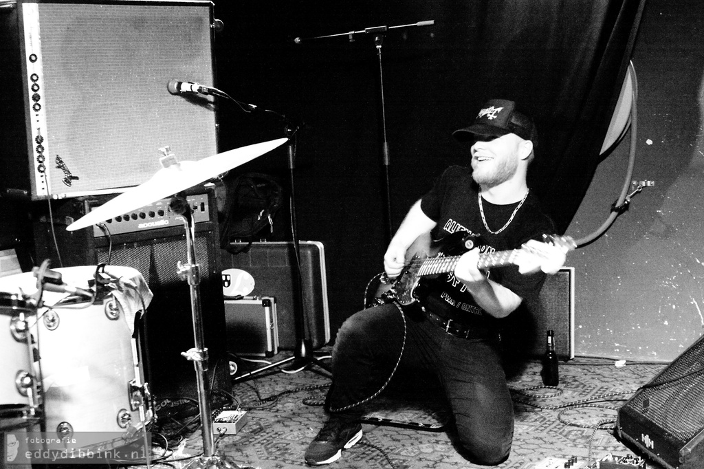 2017-11-11 Willie Darktrousers & De Splinters - De Hip (Popronde Deventer) 007
